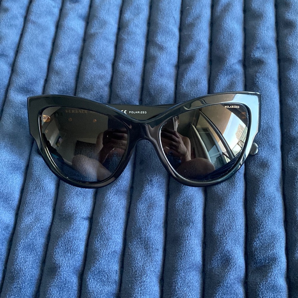 Versace polarized cat’s eye sunglasses